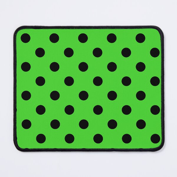 Item preview, Black Polka Dots On Neon Green  designed and sold by POLKAIWERX.