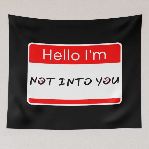 Item preview, Hello I'm Not Into You designed and sold by ZingAndPep.