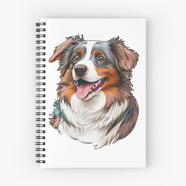 Item preview, Australian Shepherd Dog - Aussie- TriColor Super Cute   designed and sold by Kalligraphika.
