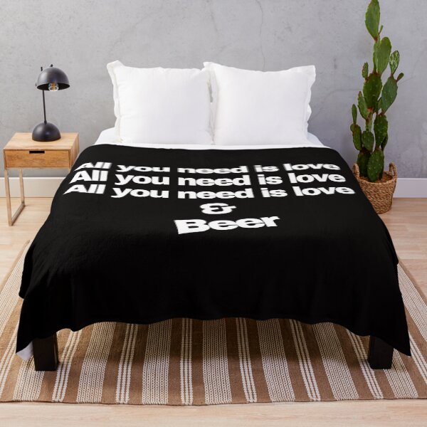 Item preview, All You Need Is Love & Beer Funny Novelty designed and sold by HatzicTshirts.