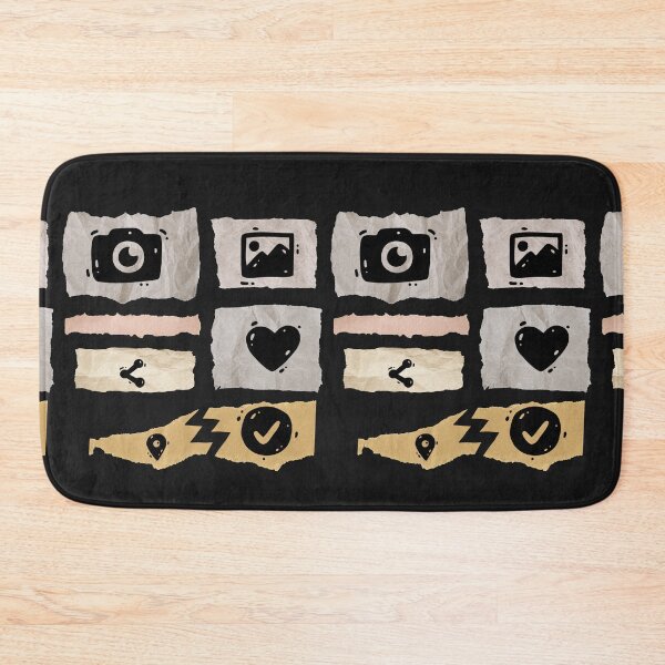 Item preview, Content Creator Doodle collage on ripped paper designed and sold by TypeWrite.