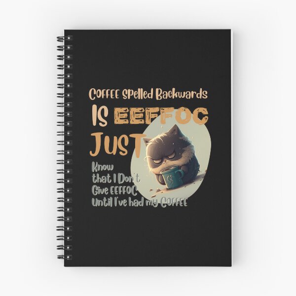 Item preview, Coffee Spelled Backwards designed and sold by Cute-Jory-Store.