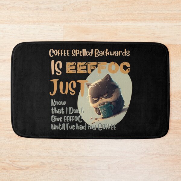 Item preview, Coffee Spelled Backwards designed and sold by Cute-Jory-Store.