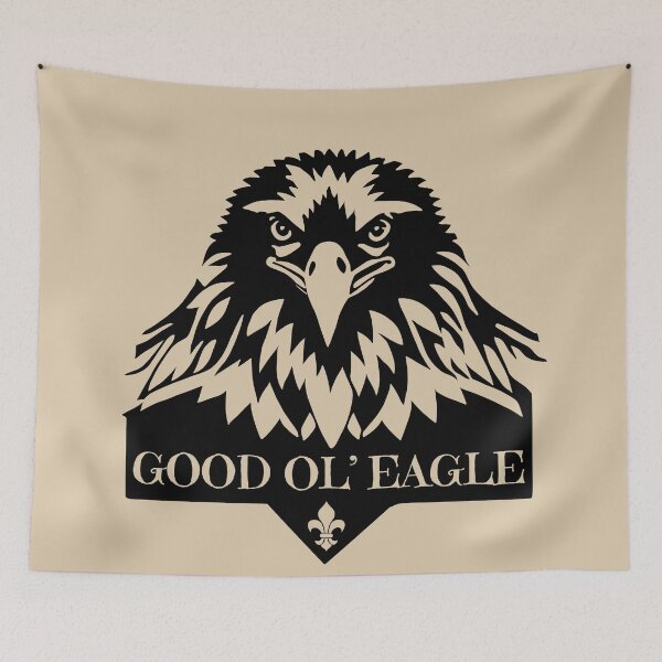 Item preview, Good Ol' Eagle - If you used to be a Eagle, a Good Old Eagle too, you'll find this bestseller critter design perfect.  (Black) designed and sold by SeaStories88.