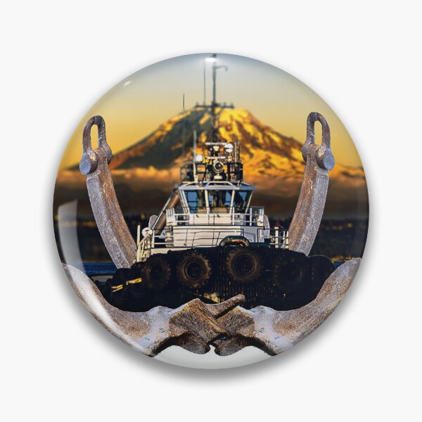 Item preview,  PNW Tugboat Anchors Color Design  designed and sold by Jason Mosley.