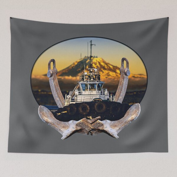 Item preview,  PNW Tugboat Anchors Color Design  designed and sold by Jason Mosley.