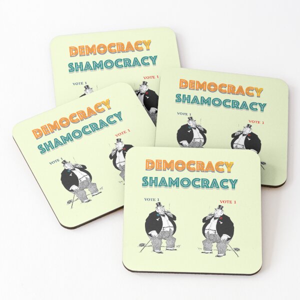 Item preview, Democracy shamocracy: satire definition designed and sold by CommonSenseClub.