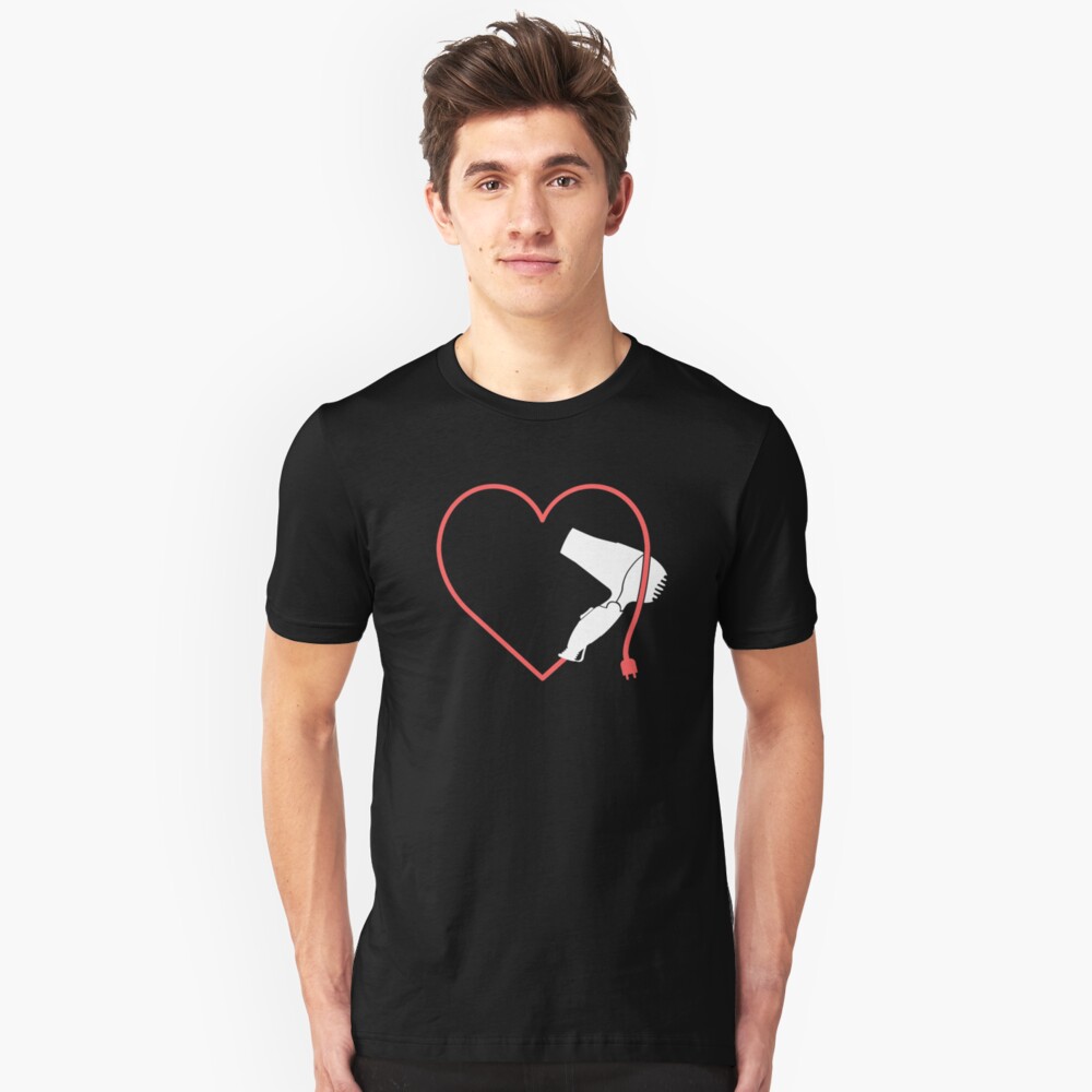 Cute Hair Stylist Heart T Shirt By Ethandirks Redbubble