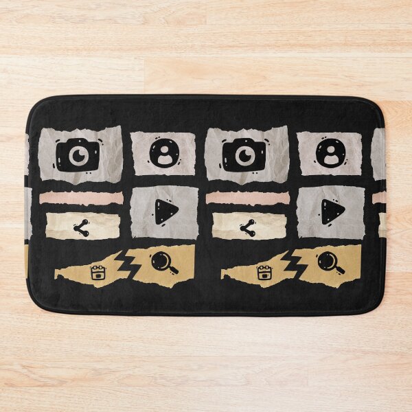 Item preview, Content Creator Doodle collage  designed and sold by TypeWrite.
