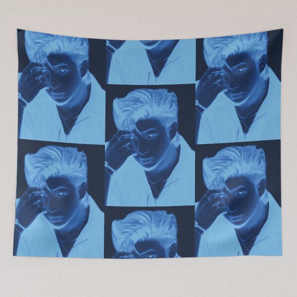 Item preview, Bangtan Digital Cyanotype Poster [RM] designed and sold by SiSiDi.