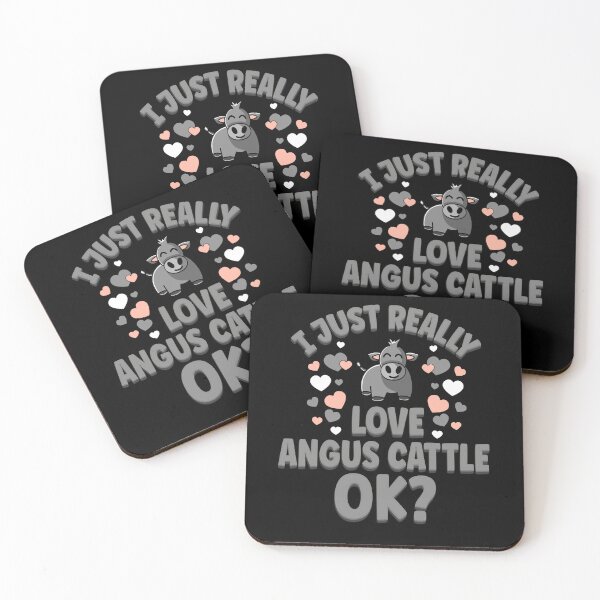 Item preview, I Just Really Love Angus Cattle OK? designed and sold by eternallygifted.