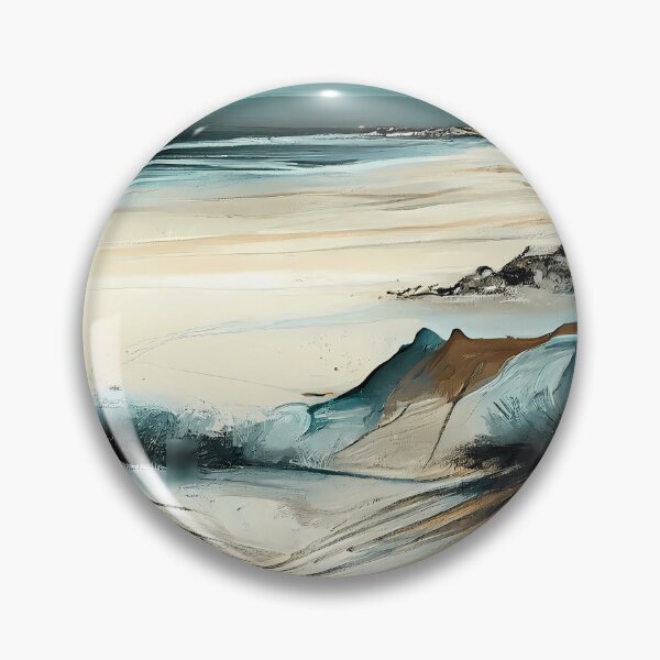 Item preview, White Sand and Blue Ocean by ChatGPT and Midjourney / (3 of 3) designed and sold by Untitled22.