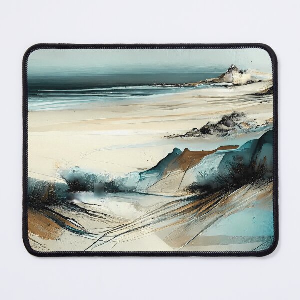 Item preview, White Sand and Blue Ocean by ChatGPT and Midjourney / (3 of 3) designed and sold by Untitled22.