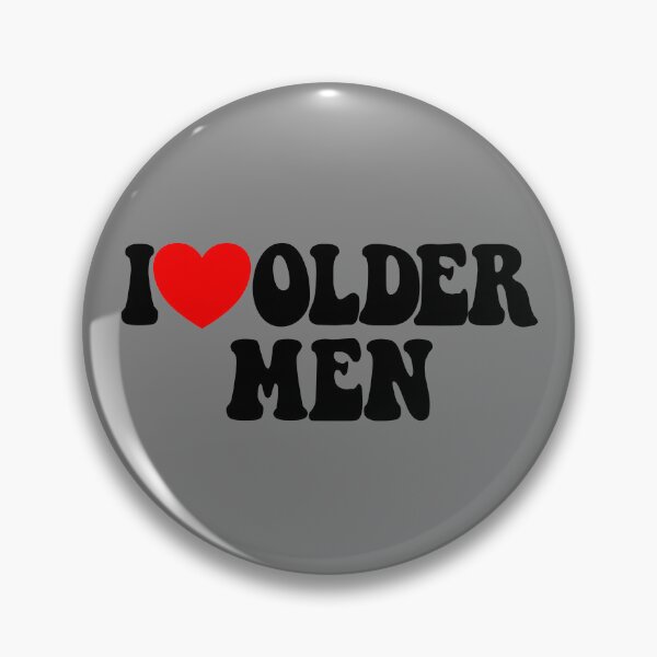 Item preview, I Love Older Men Red Heart Women's I Love Older Men Gear designed and sold by DynamicDesign.