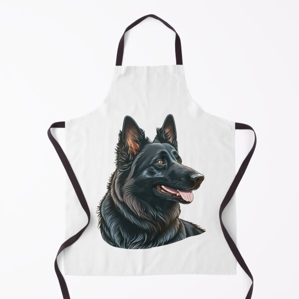 Item preview, Belgian Sheep Dog -Groendal - Black Shepherd - Super Cute designed and sold by Kalligraphika.