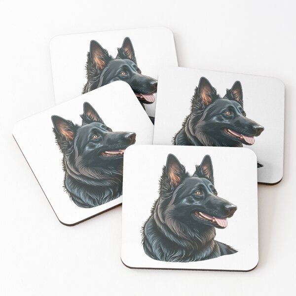 Item preview, Belgian Sheep Dog -Groendal - Black Shepherd -  Super Cute   designed and sold by Kalligraphika.