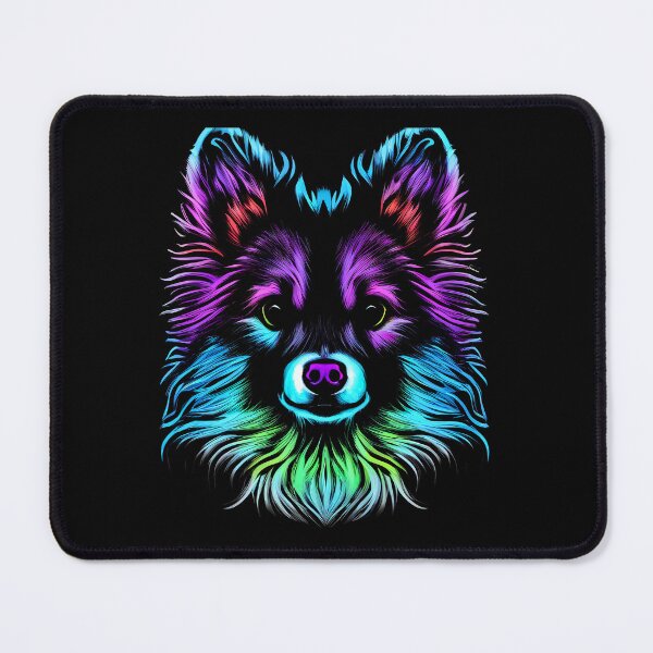 Item preview, Pomsky Dog Colorful Paint Splash designed and sold by rafaeltto.