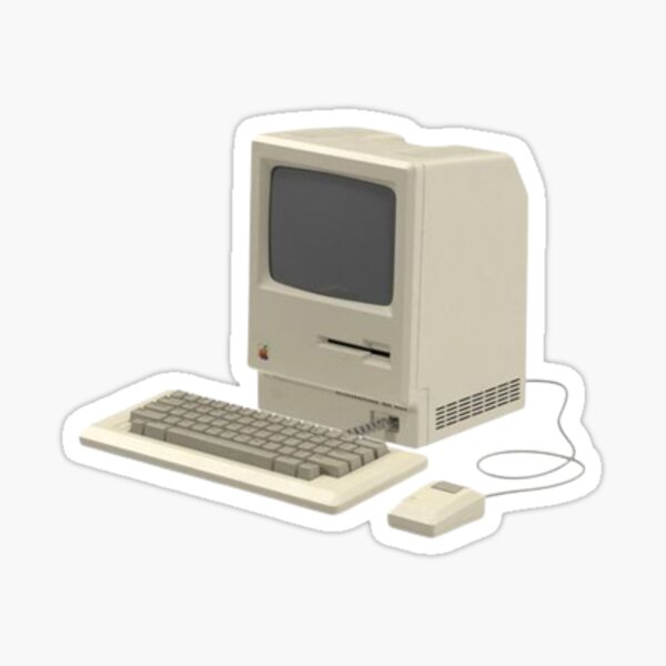 Item preview, tiny old computer designed and sold by xosillycore.