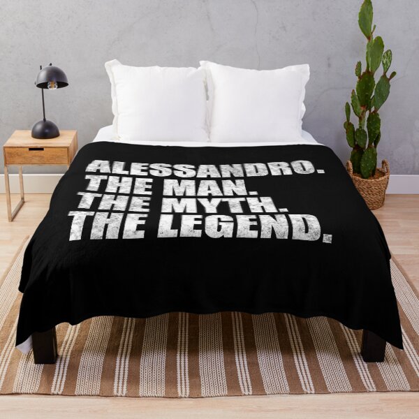 Item preview, Alessandro Name Alessandro The Man The Myth The legend designed and sold by Teelogic.