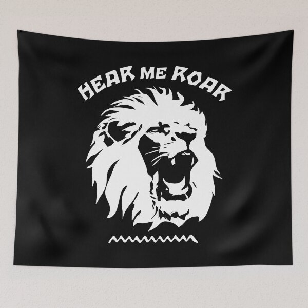 Item preview, Lion Face | Hear Me Roar designed and sold by TMBTM.