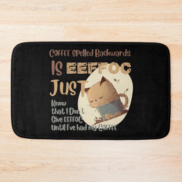 Item preview, Coffee Spelled Backwards designed and sold by Cute-Jory-Store.