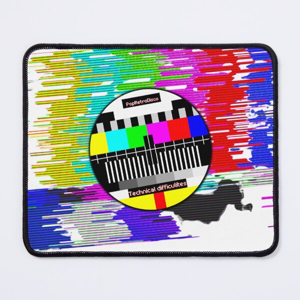 Item preview, Television Test Pattern  - Technical Difficulties 1980s TV Designed by PopRetroDisco designed and sold by popretrodisco.