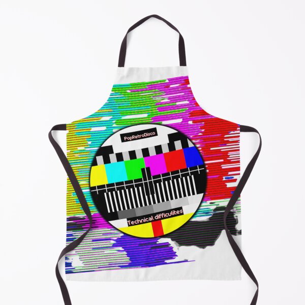 Item preview, Television Test Pattern - Technical Difficulties 1980s TV Designed by PopRetroDisco designed and sold by popretrodisco.