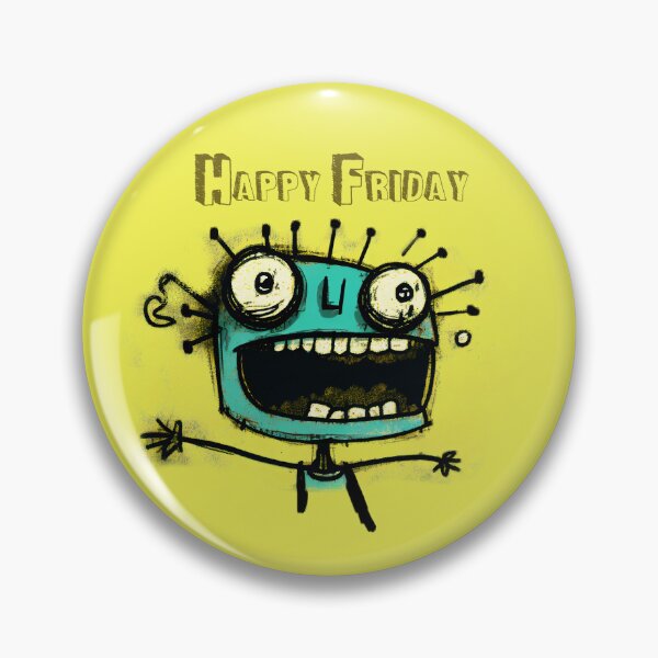 Item preview, Happy Friday Bot designed and sold by tkmachi.