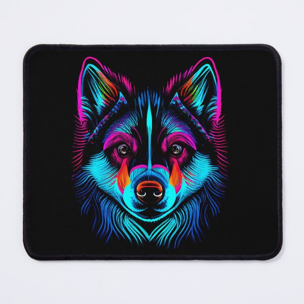 Item preview, Pomsky Dog Colorful Paint Splash designed and sold by rafaeltto.