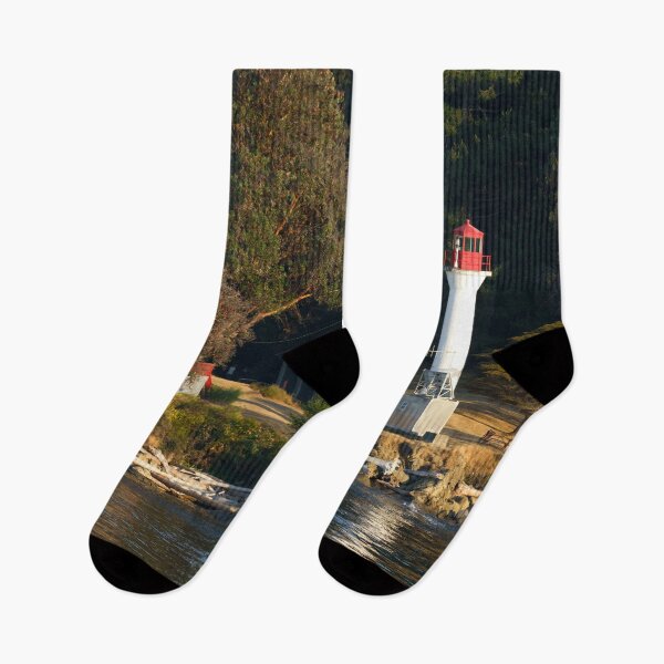 Item preview, Active Pass Lighthouse - Mayne Island designed and sold by rawshutterbug.