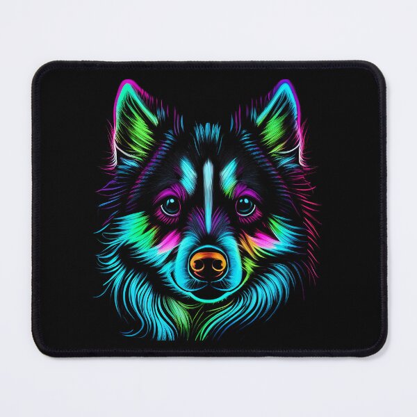 Item preview, Pomsky Dog Colorful Paint Splash designed and sold by rafaeltto.