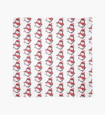 Cute Penguin on Ice Skates Scarf