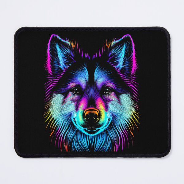 Item preview, Pomsky Dog Colorful Paint Splash designed and sold by rafaeltto.