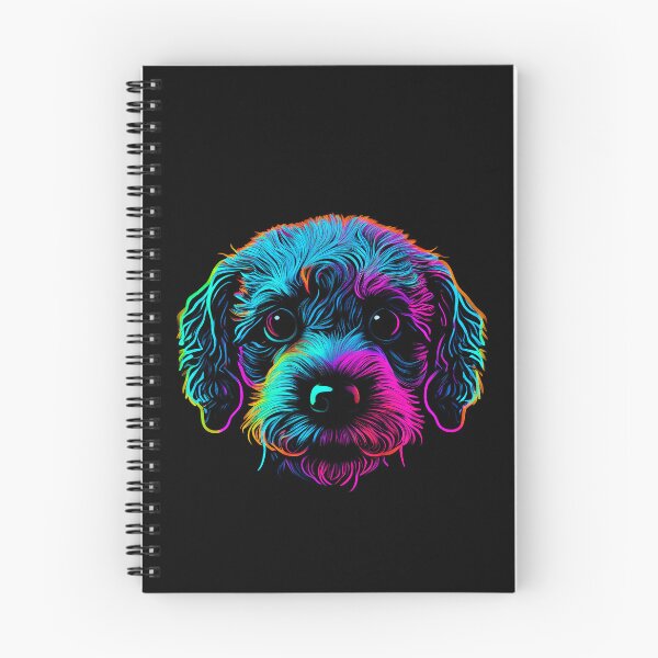 Item preview, Poochon Dog Colorful Paint Splash designed and sold by rafaeltto.