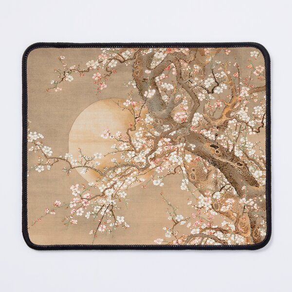 Item preview, Vintage Japanese Plum Blossoms In Moonlight by So Shizan designed and sold by Tamas Das.