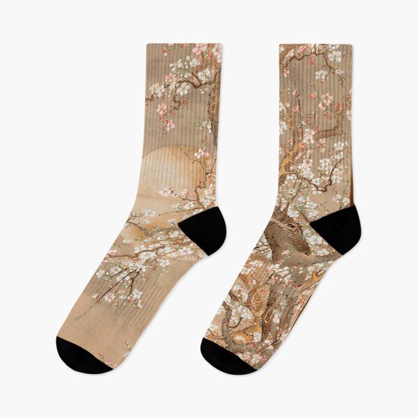 Item preview, Vintage Japanese Plum Blossoms In Moonlight by So Shizan designed and sold by Tamas Das.