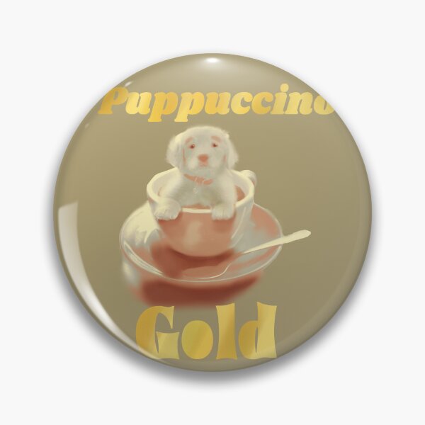 Item preview, puppuccino gold designed and sold by prisma-art.