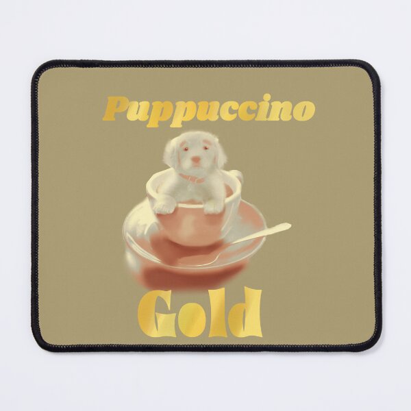 Item preview, puppuccino gold designed and sold by prisma-art.