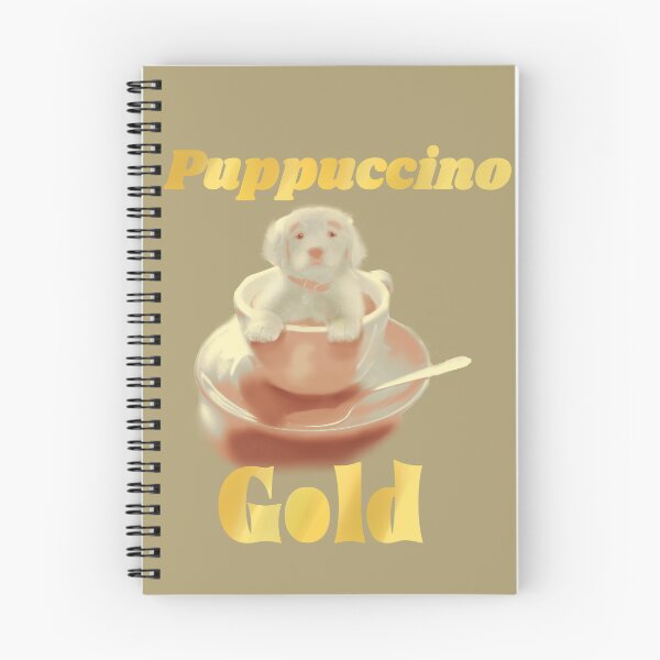 Item preview, puppuccino gold designed and sold by prisma-art.