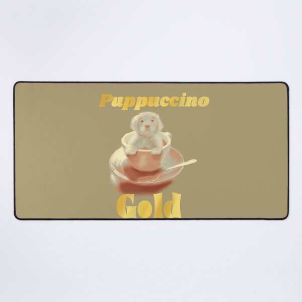 Item preview, puppuccino gold designed and sold by prisma-art.