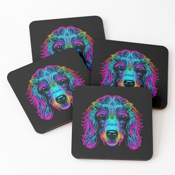 Item preview, Poodle Dog Colorful Paint Splash designed and sold by rafaeltto.