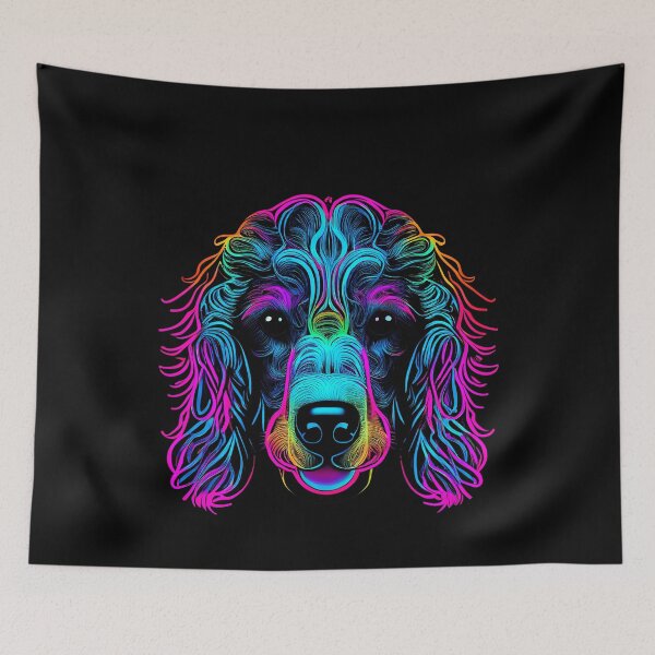 Item preview, Poodle Dog Colorful Paint Splash designed and sold by rafaeltto.