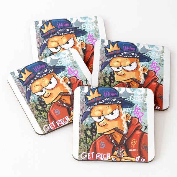 Artikelvorschau, Bart Simpson entworfen und verkauft von the365tstore.