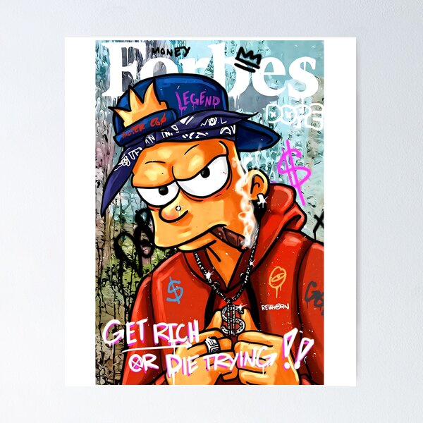 Artikel-Vorschau von Bart Simpson, designt und verkauft von the365tstore.