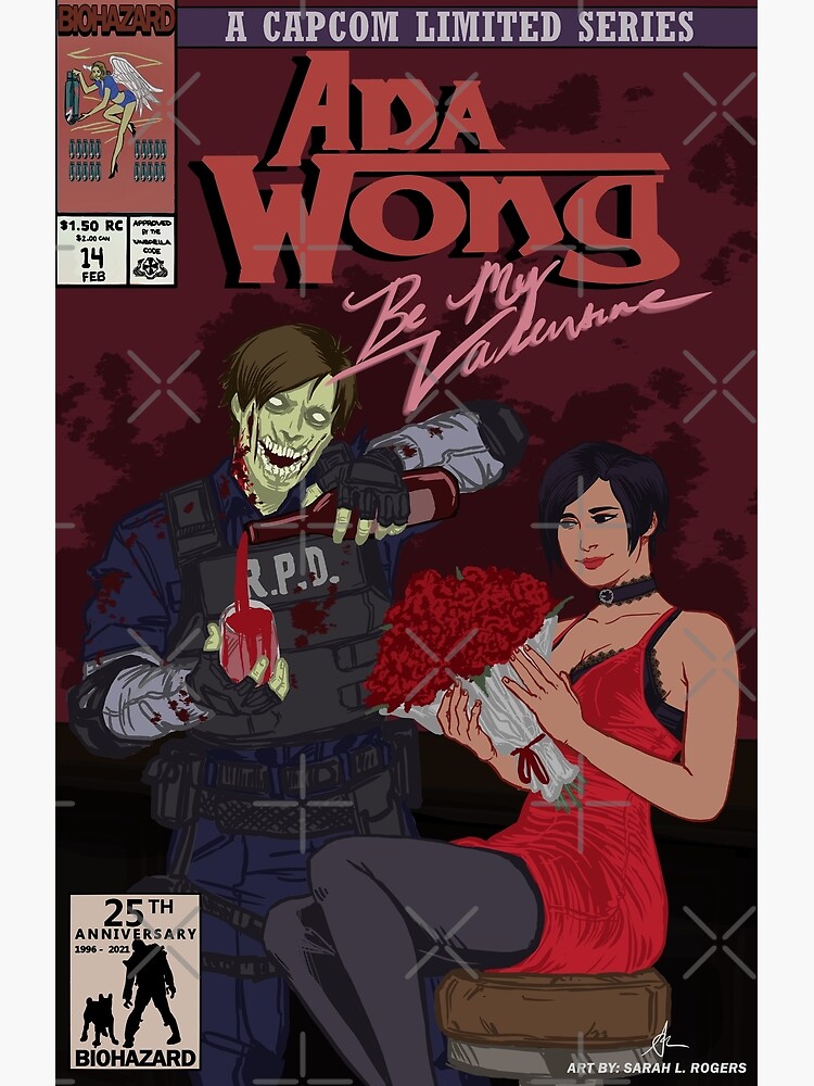 Leon and Ada Wong Resident Evil Poster for Sale by Yoonjihoo0294