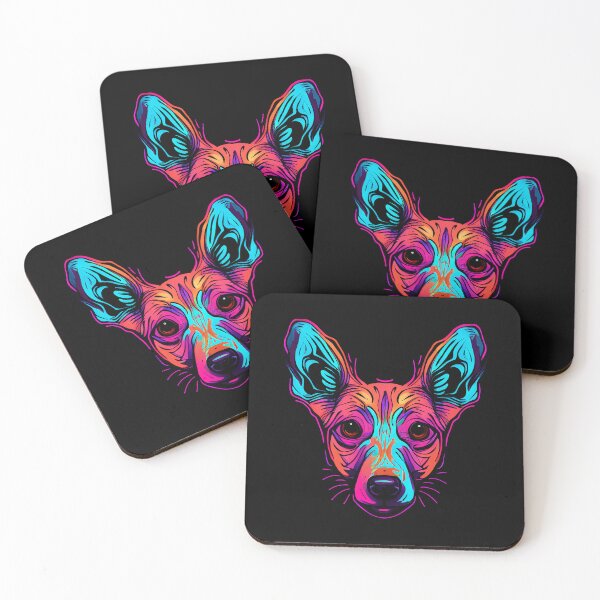 Item preview, Portuguese Podengo Pequeno Dog Colorful Paint Splash designed and sold by rafaeltto.