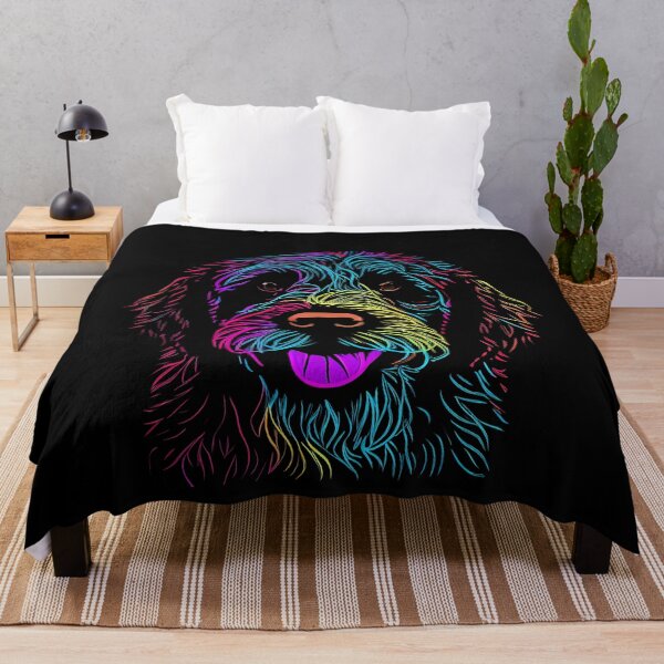 Item preview, Portuguese Water Dog Colorful Paint Splash designed and sold by rafaeltto.