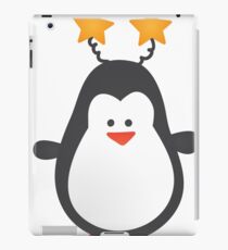 Cute Penguin with Star Headband iPad Case/Skin