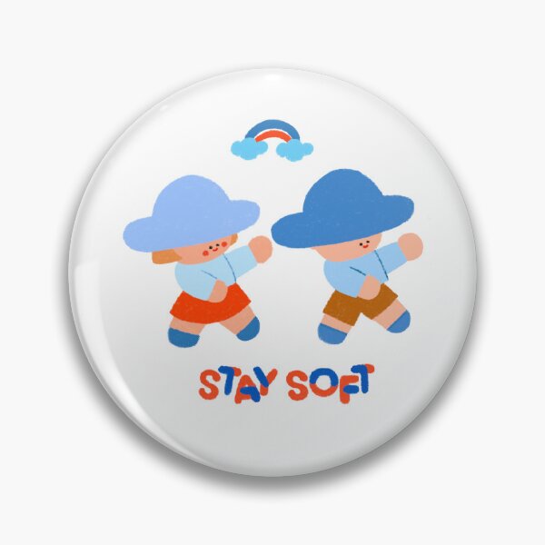 Item preview, set of cute boy, girl, cloud , rainbow hat, vector on a green background designed and sold by UnloveToy10.