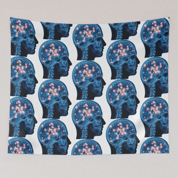 Item preview, Electrical Brain Activity (Blue) designed and sold by Synteny.